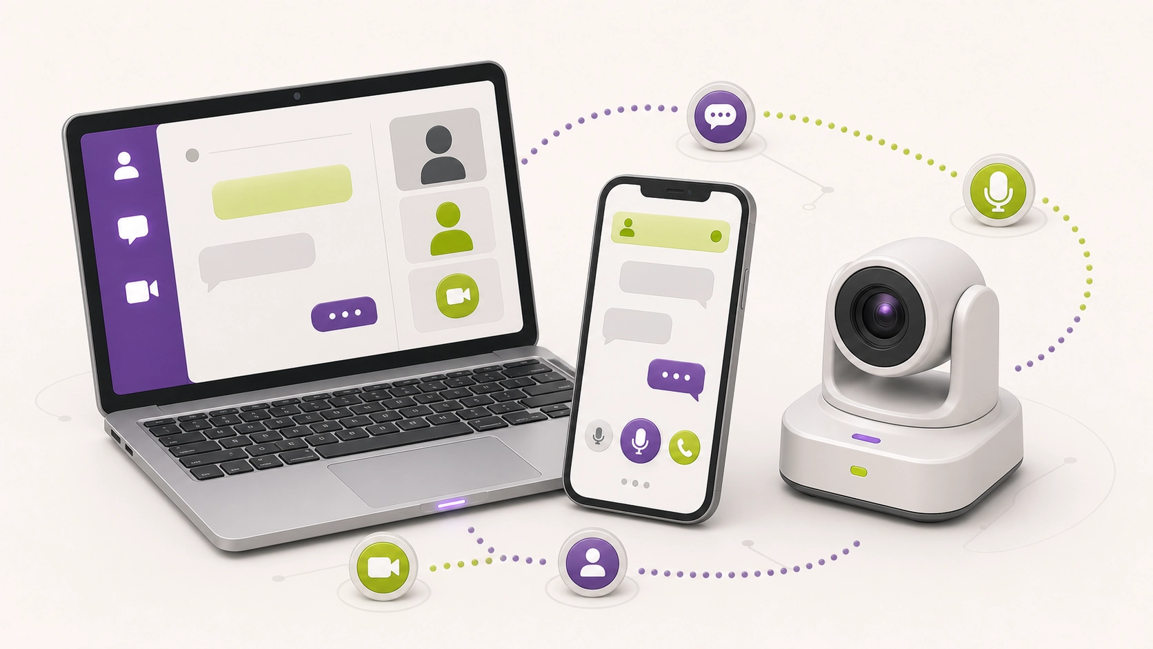 Comunicaciones unificadas entre ordenador, móvil y videoconferencia